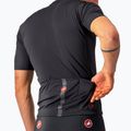 Férfi kerékpáros póló Castelli Classifica light black 5