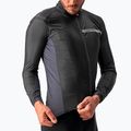 Férfi kerékpáros dzseki Castelli Squadra Stretch light black/dark gray 3