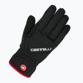 Férfi Castelli Entrata Thermal kerékpáros kesztyű fekete 5