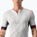Férfi kerékpáros póló Castelli Entrata VI ivory/light black/red 3