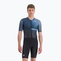Férfi kerékpáros öltöny Sportful Bomber fekete-kék 1122028.002