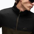 Férfi pulóver Oakley Canopy FZ blackout/deep olive 4