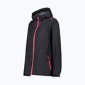 Női CMP 39X6636 Fix Hood antracit/fényes eső kabát 3