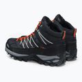 Férfi CMP Rigel Mid szürke-narancs trekking csizma 3Q12947 3