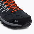 Férfi CMP Rigel Mid szürke-narancs trekking csizma 3Q12947 7