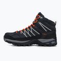 Férfi CMP Rigel Mid szürke-narancs trekking csizma 3Q12947 10