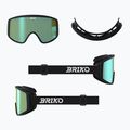 Síszemüveg Briko Pulse black/green 5