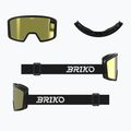 Gyerek síszemüveg Briko Frostbite black/yellow 7