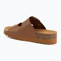 Női papucs Scholl Montery 2 Straps Ad Med cognac 3