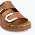 Női papucs Scholl Montery 2 Straps Ad Med cognac 7