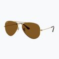 Napszemüveg Ray-Ban Aviator Classic arista arany/barna polarizált 4