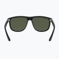 Napszemüveg Ray-Ban Boyfriend black/dark green polarized 5