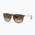 Napszemüveg Ray-Ban Erika Classic matt havana/brown 4