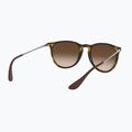 Napszemüveg Ray-Ban Erika Classic matt havana/brown 6