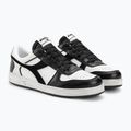 Diadora Magic Basket Low Icona Leather fekete/fehér cipő 5