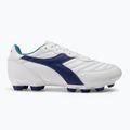 Diadora Brasil 2 R LPU JR gyermek focicipő fehér/tengerészkék 2