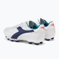 Diadora Brasil 2 R LPU JR gyermek focicipő fehér/tengerészkék 3