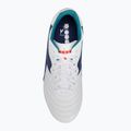 Diadora Brasil 2 R LPU JR gyermek focicipő fehér/tengerészkék 6