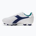 Diadora Brasil 2 R LPU JR gyermek focicipő fehér/tengerészkék 10