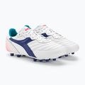 Férfi futballcipő Diadora Brasil GR LT+ MDPU fehér/tengerészkék 4