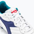 Férfi futballcipő Diadora Brasil GR LT+ MDPU fehér/tengerészkék 8