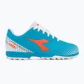 Gyerek focicipő Diadora Pichichi 6 TF JR blue fluo/white/orange 2