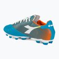 Férfi focicipő Diadora Brasil Elite Veloce GR LPU blue fluo/white/orange 3