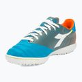 Férfi focicipő Diadora Brasil Elite Veloce GR TFR blue fluo/white/orange 7