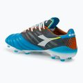 Férfi focicipő Diadora Brasil Elite Veloce GR ITA LPX blue fluo/white/orange 3