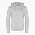 Férfi pulóver Diadora Hoodie FZ Essential Sport grigio medio chiaro melange 5