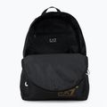 EA7 Emporio Armani Train Core 20 l fekete/arany logós városi hátizsák 4