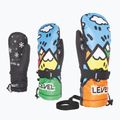 Gyerek snowboardkesztyűk Level Junior Mitt pk rainbow