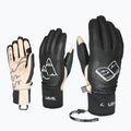 Női síkesztyűk Level Ivory pk black