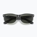 Napszemüveg Ray-Ban New Wayfarer Classic matte black transparent/green g-15 3