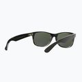 Napszemüveg Ray-Ban New Wayfarer Classic matte black transparent/green g-15 6