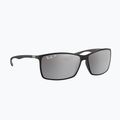 Napszemüveg Ray-Ban RB4179 Liteforce matte black/silver polarized