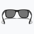 Napszemüveg Ray-Ban Justin Classic matt black/silver grey mirror 5