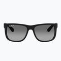 Napszemüveg Ray-Ban Justin Classic matt black gum/dark grey 2