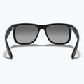 Napszemüveg Ray-Ban Justin Classic matt black gum/dark grey 5