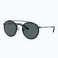 Napszemüveg Ray-Ban Round Double Bridge black/blue/grey 4