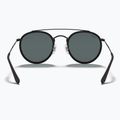 Napszemüveg Ray-Ban Round Double Bridge black/blue/grey 5