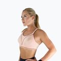 Sportmelltartó Shock Absorber Ultimate Run Bra pink glow 3