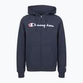 Férfi pulóver Champion 22025 Sweatshirt Hoodie FZ navy