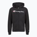 Férfi pulóver Champion 22025 Sweatshirt Hoodie FZ black