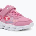 Gyermekcipő Champion Funfair Print G PS Low Cut blue burgundy/flash/fluorescent pink 7