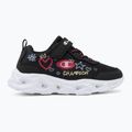 Gyermekcipő Champion Funfair Print G PS Low Cut new black/fluorescent pink/imperial light blue 2