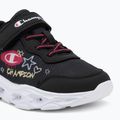 Gyermekcipő Champion Funfair Print G PS Low Cut new black/fluorescent pink/imperial light blue 7