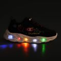 Gyermekcipő Champion Funfair Print G PS Low Cut new black/fluorescent pink/imperial light blue 8