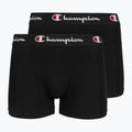 Boxer nadrág Champion U20001 2 black pairs