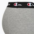 Férfi boxer nadrág Champion Trunk Knit oxford grey melange/oxford grey melange/black 7
